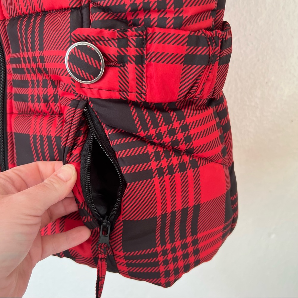 Keren Hart Buffalo Plaid Puffer Vest - Picture 10 of 11